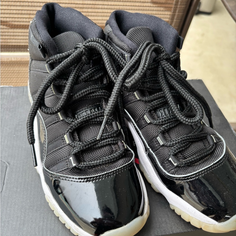 Jordan Black and White Sneakers